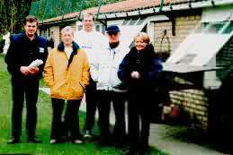 Pigeon Fanciers - Les Parkinson, with Maurice Mattheeuws