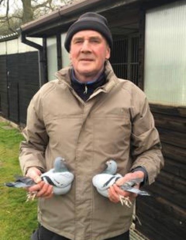Pic 3 Steve Oddy taking first 3 places in the fed 1102 pigeons
