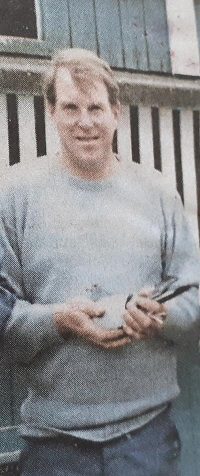John Harwood winer of Chryston club