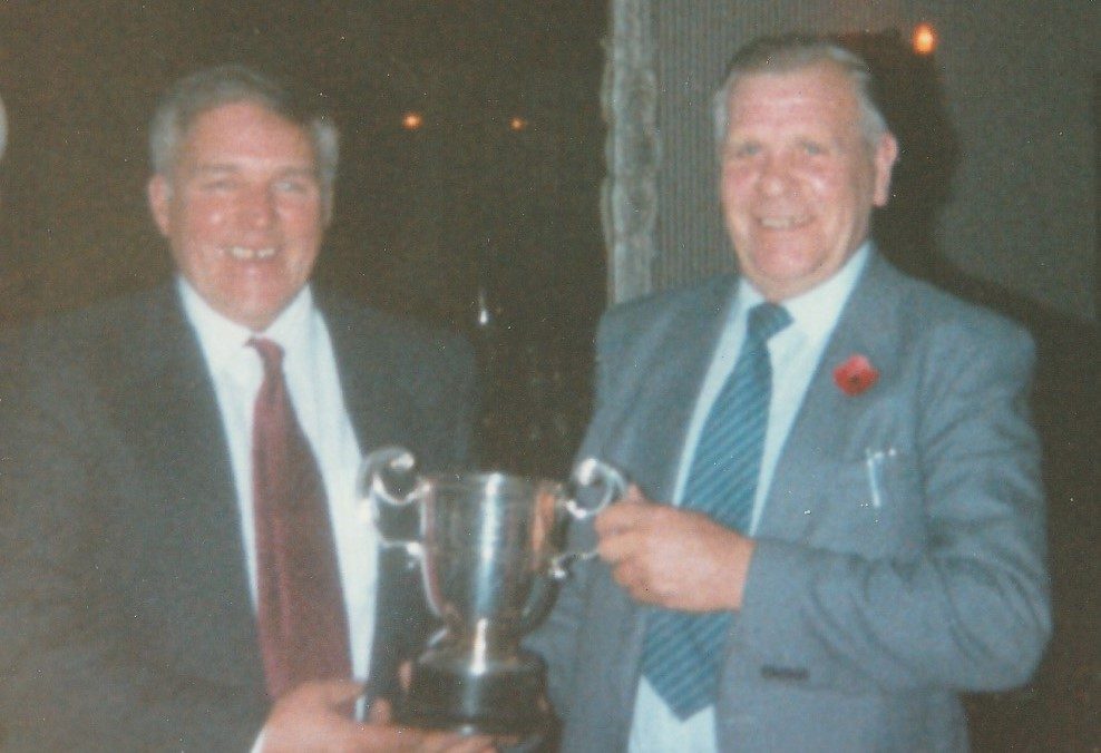 The late Davie Rose of Aberdeen with late Jock Spence of Auchtermuchty