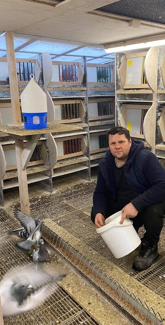 Adam Sitek inside his stock loft. 09 03 21