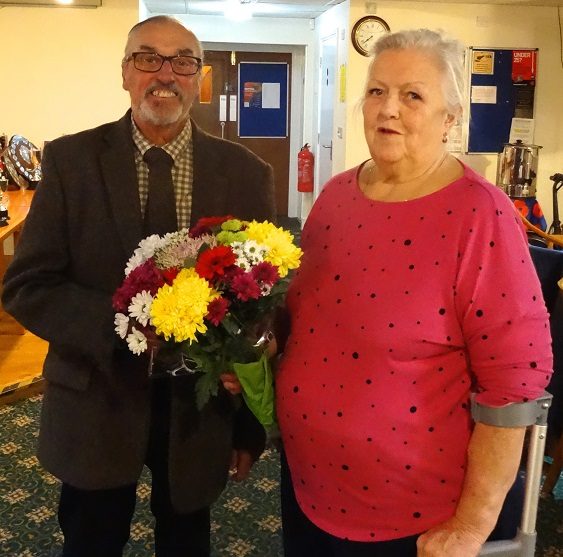 Ann Faulkner with Gerald Hough 20 12 21