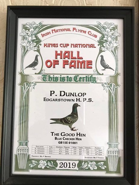 Dunlop HofFame Diploma 12 07 22