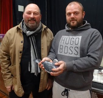 Dave Stone with Simon Rowland. 18 12 22