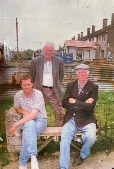 Reeling in the years with the late Noel Harrington father the late Frankie Harrington and Georgie Busteed 16 12 22