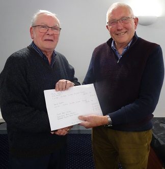 Mick Stone with Tony Whitehurst. 03 01 23