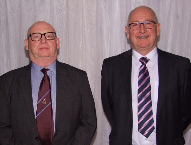 Malcolm Parry Jones with his guest Barry Maidment 06 03 23