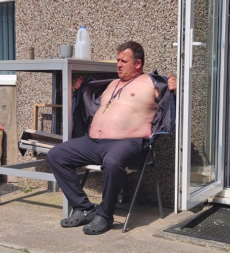 John Nixon Basking in his Glory 24 04 23