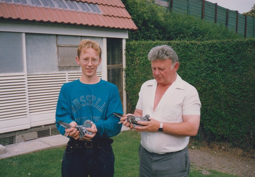 Robert Rome and son Robert see text