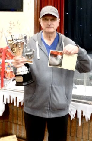 Alan Houldsworth Champion of Champions winner 2023. 14 12 23