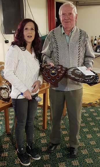 Peter Harrison with Alys Evans. 12 02 24z