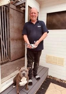 Kevin Docherty holding his 8th Open winner 17 06 25a