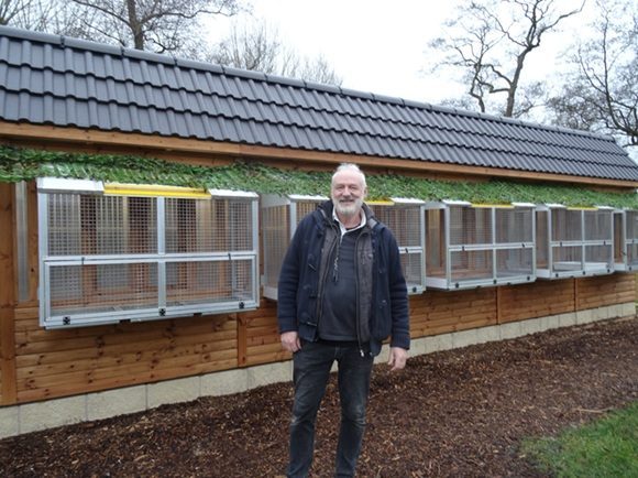 Pete Schofield outside his new loft. 18 09 25a