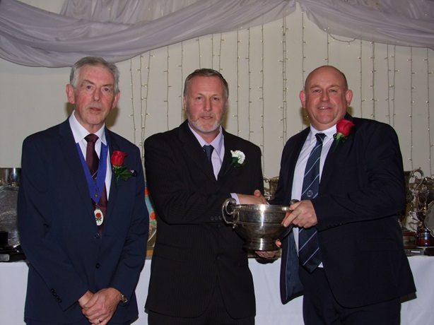 Mark Smith with one of his trophies 25 11 25A