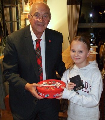 Young Mia Evans with Cliff Sanders 12 11 25d
