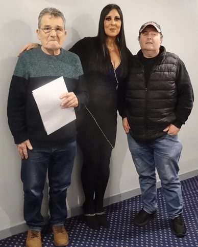 Norman Shenton Kevin with Angie. 10 12 25a