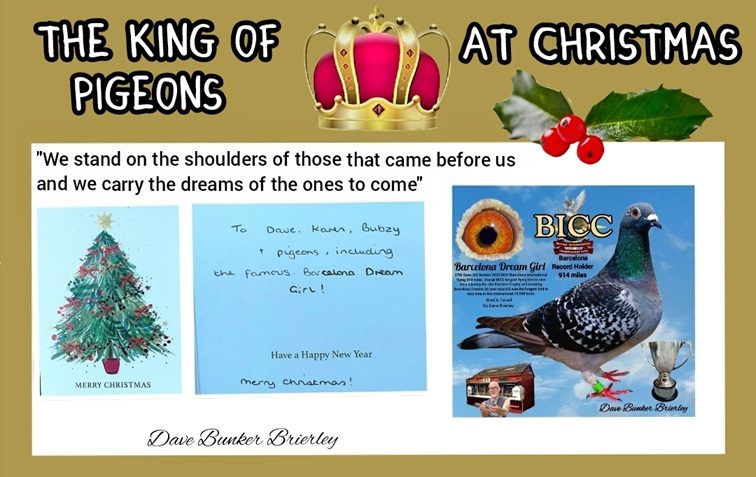 The King of Pigeons at Christmas by Dave Bunker Brierley - 03-01-26