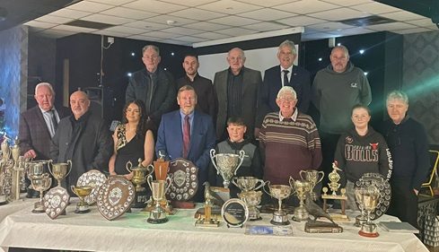 Ballyclare District Members with their array of Silveraware 26 02 26a