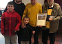 The Wolstenholme family collecting their RPRA award 08 02 23