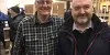 Tom McLeod of Tranent with Kevin Murphy